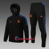 Real Madrid Training Windrunner Suit 2022-23 Musta - Miesten
